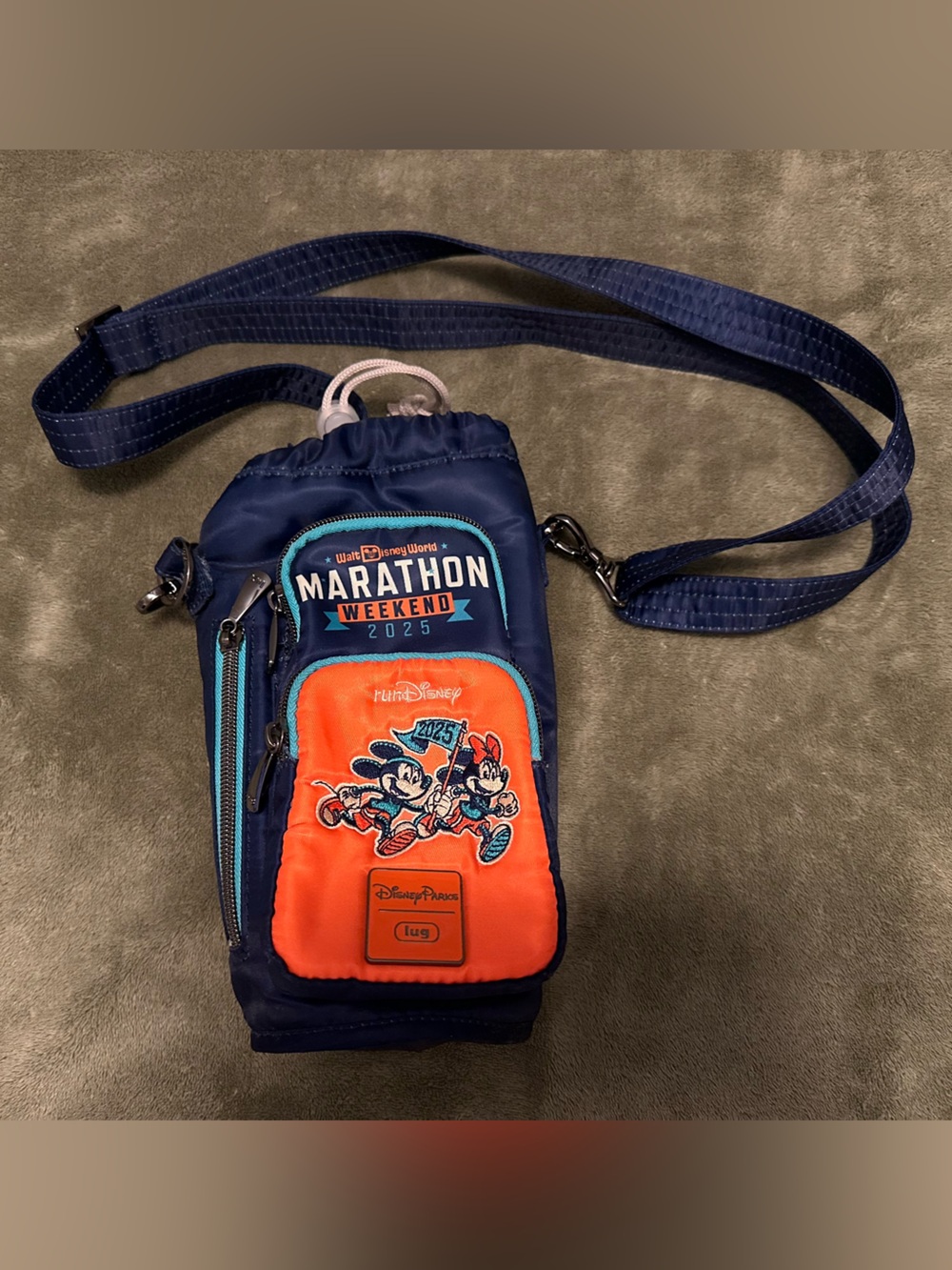 runDisney Walt Disney World Marathon 2025 Insulated Water Bottle Bag